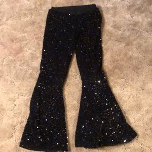 Sparkle flare pants size 14/16
